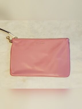 Marc Jacobs Pink Leather Wristlet Clutch
